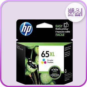 HP 65XL COLOR INK CARTRIDGE 彩色墨盒 - N9K03AA [香港行貨]