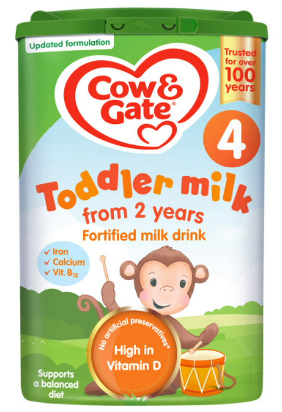 幼兒牛奶 4 號強化奶粉 2 歲以上 800 克 (平行進口貨)