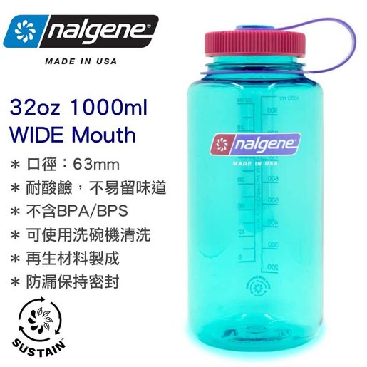 Surfer 32oz Wide Mouth Sustain Water Bottle - Nalgene