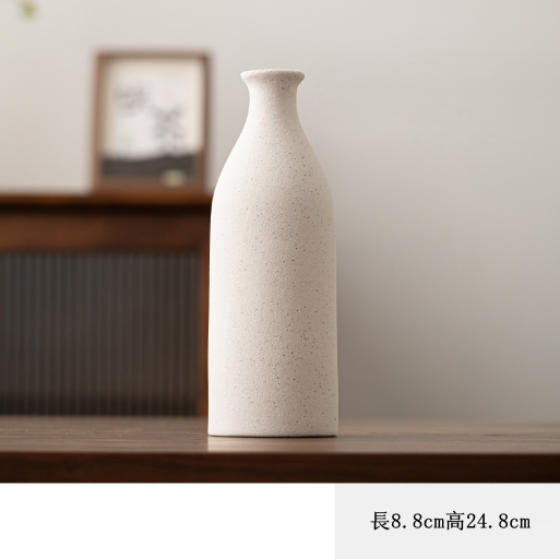 文記| 陶瓷花瓶（粗陶花器--子彈瓶【白】）#M019057260 | HKTVmall 