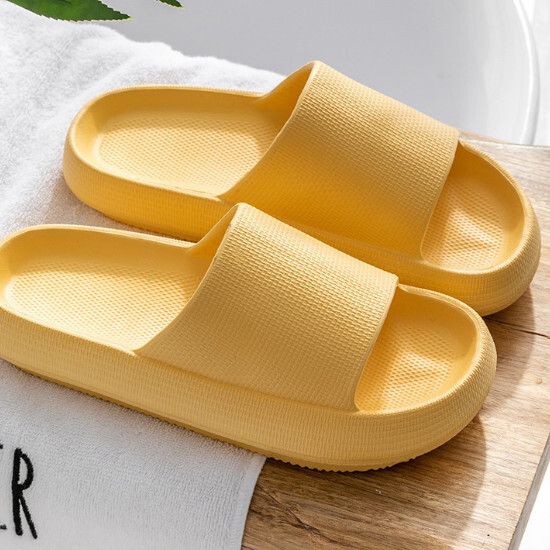 踩屎感eva拖鞋【黃色】【36-41碼】(下單後請聯絡客服確認發貨尺碼)#K011008557