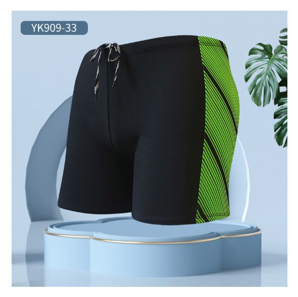 成人平角寬鬆保守泳褲【L-2XL碼】【YK909-33】(下單後聯絡客服確認發貨尺碼) #H161023616