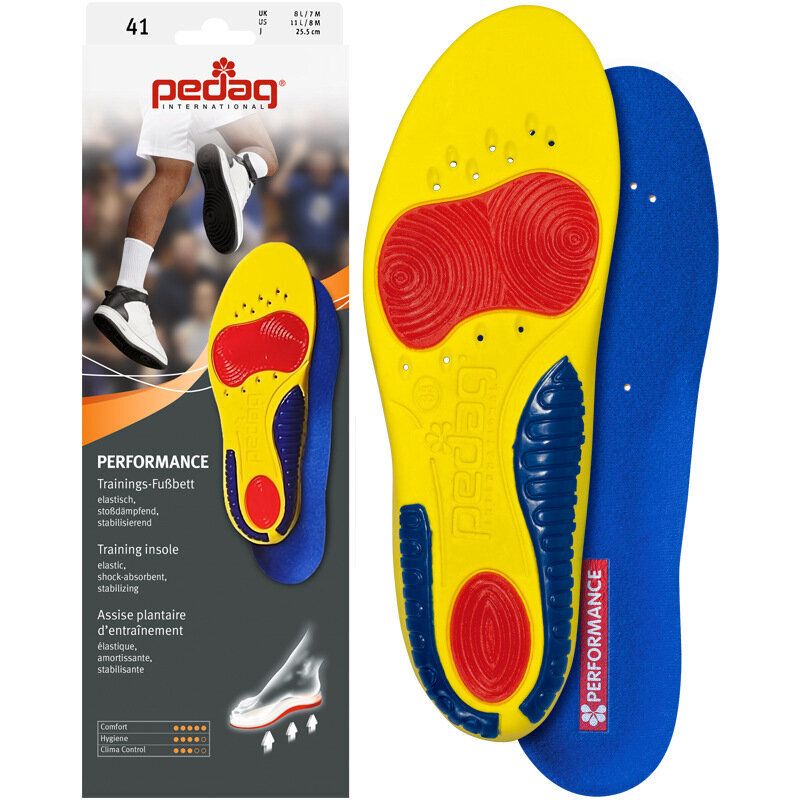 German PERFORMANCE Sport Elastic Latex Insoles (EU36/37) #RandomPackaging