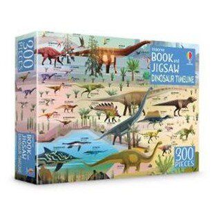 Book and Jigsaw Dinosaur Timeline