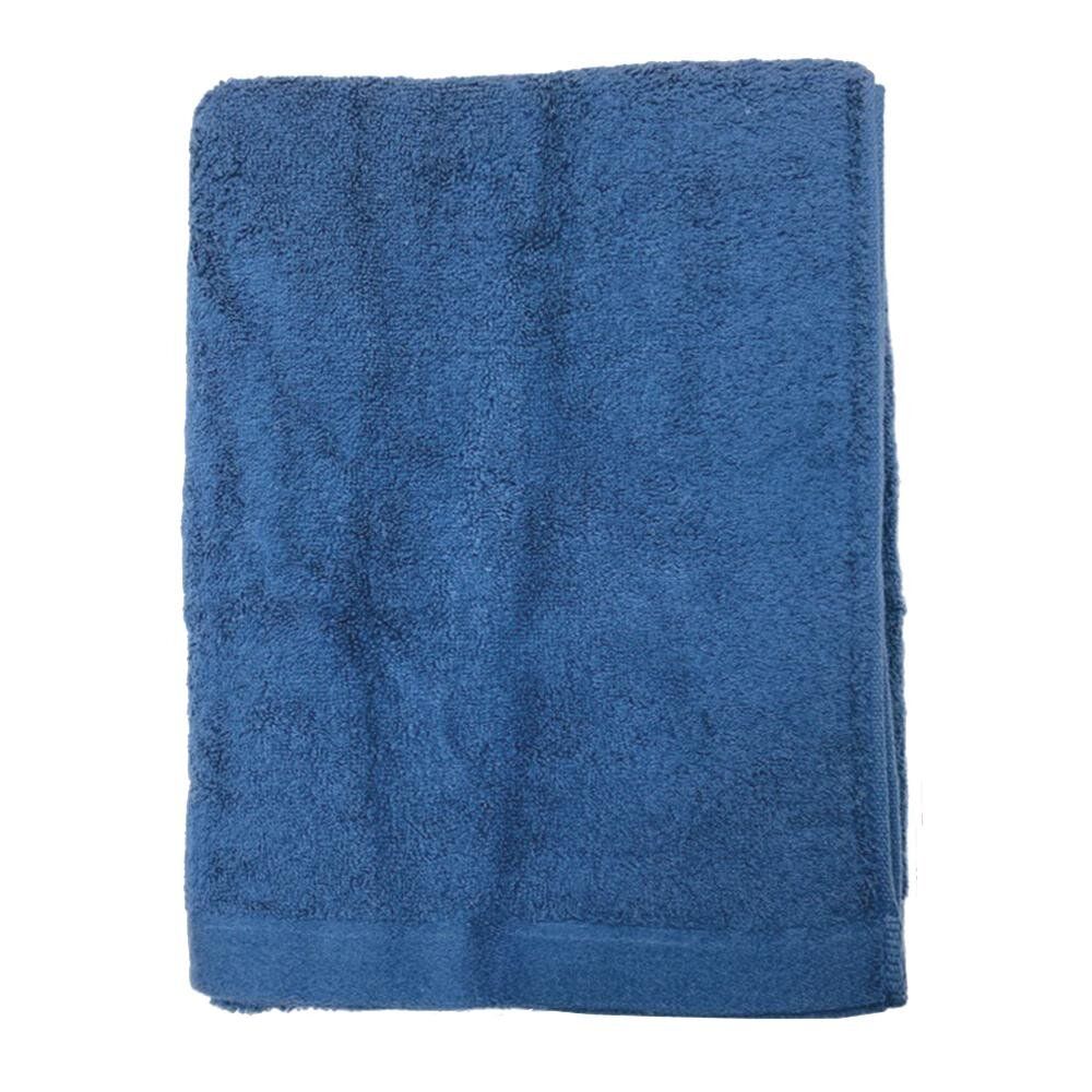 blue green bath towels