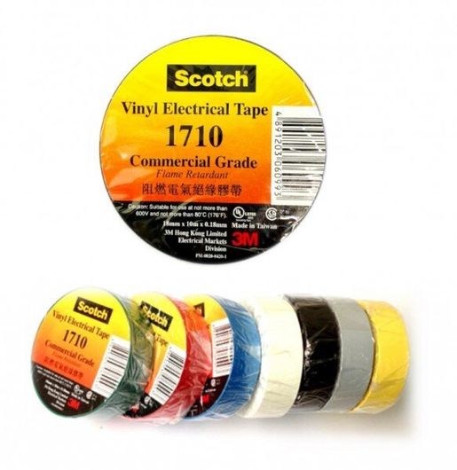 Scotch®, Heat-Resistant, Cold-Resistant, Flame-Retardant Vinyl Tape 88