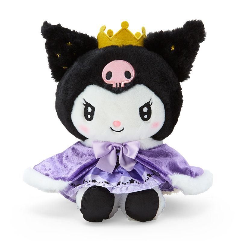 KUROMI JAPANESE VERSION CROWN DRESS STYLING PLUSH DOLL FURRY MASCOT 2023 RANKING (MY NO.1 SERIES)