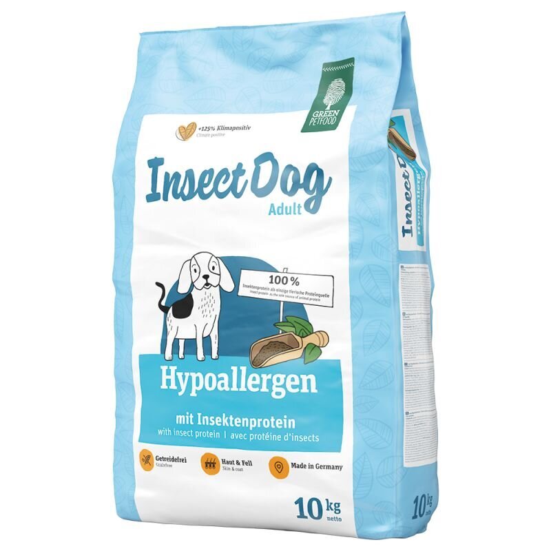InsectDog Hypoallerge Dry Dog Food 10kg
