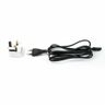 Converter Plug  2-Pin European to 3-Pin UK Plug - 2 Pack (CP1X2)