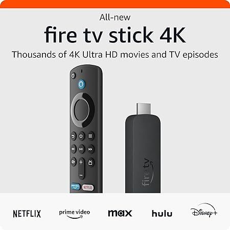 Amazon Fire TV Stick 4K 2023 | 電視手指 電視棒 | Alexa | 4K超高清 | Wi-Fi 6 | 杜比全景聲 | CKA34167