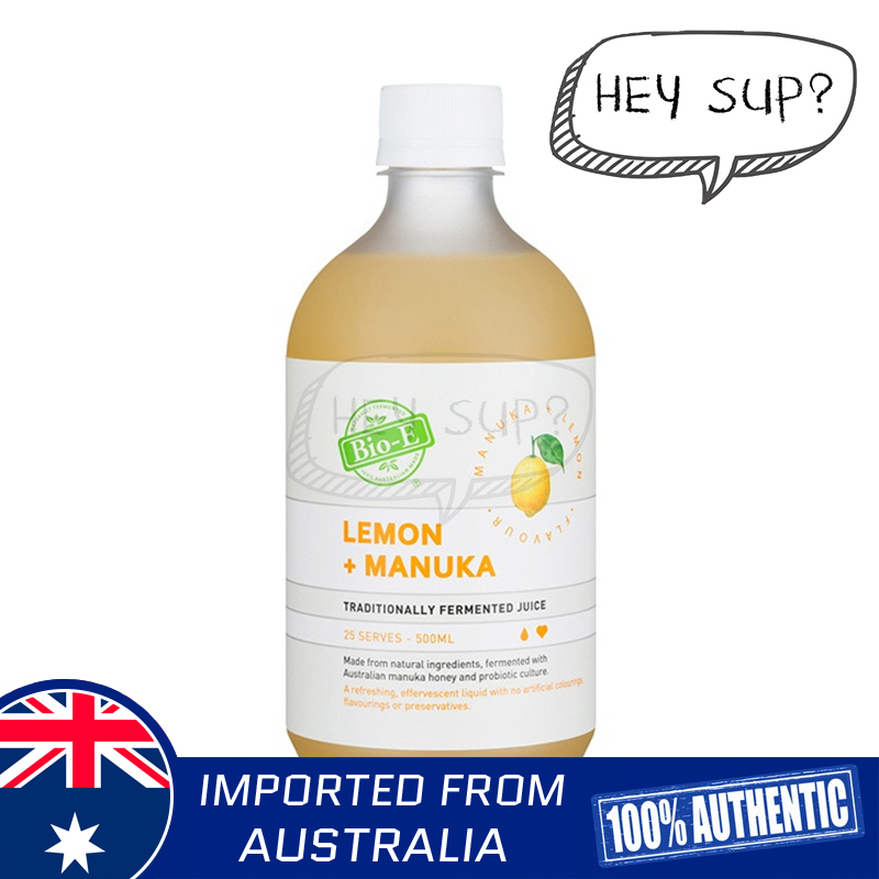 Lemon + Manuka Tranditionally Fermented Juice (20 Serves / 500ml)