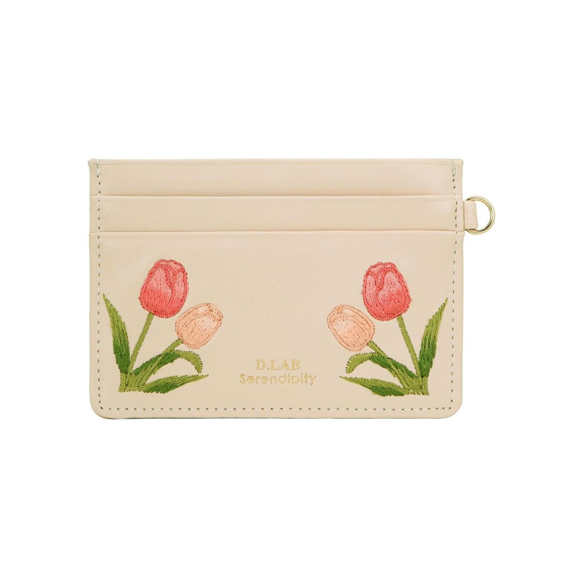 D.LAB Birth Flower Card Wallet_January