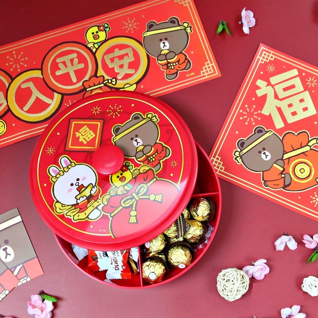 LINE FRIENDS | 新年糖果盒 全盒 | HKTVmall 香港最大網購平台