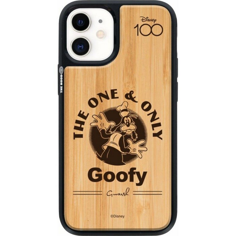 THE HOOD Bamboo Disney Goofy iPhone 12 Mini Superior Wooden