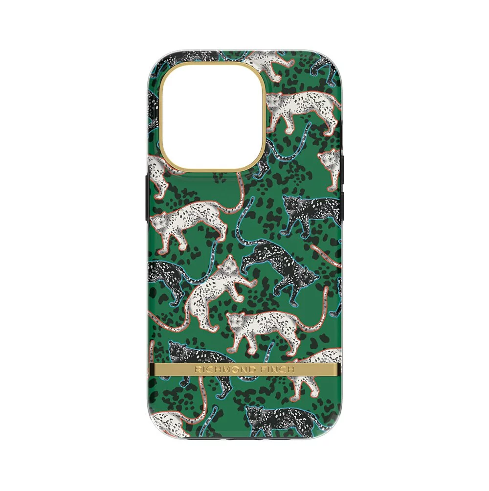 iPhone 14 Pro Max Case - Green Leopard (50473)