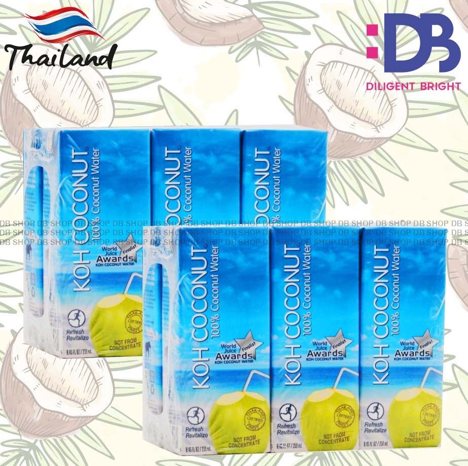 紙包裝 Coconut Water (250ml X 6 X 2)