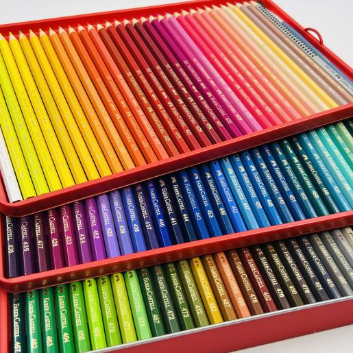 Coloured Pencil Colour Swatching - Faber Castell Polychromos Full  Collection (120) - Lee Angold