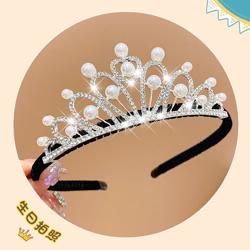 女童皇冠髮箍王冠頭箍髮飾(13#從曼)