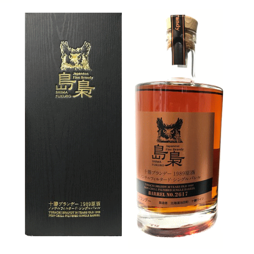 Tokachi Brandy | 島梟十勝白蘭地1987原酒盒裝700ml | HKTVmall 香港