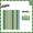 【Green stripes】Picnic & Outdoor Blanket Waterproof Sandproof, Durable Oxford Folding Mat<150*200cm>