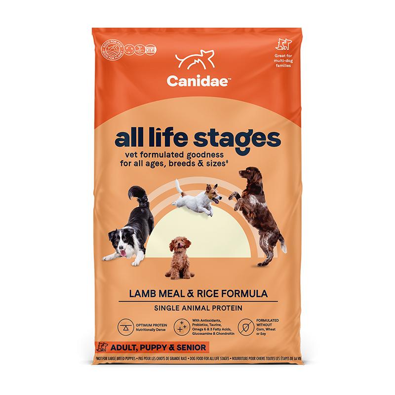 Lamb & Rice All Life Stages Dry Dog Food 15lb