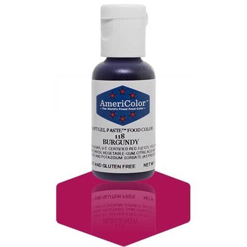 <AmeriColor> Food Colouring- Burgundy