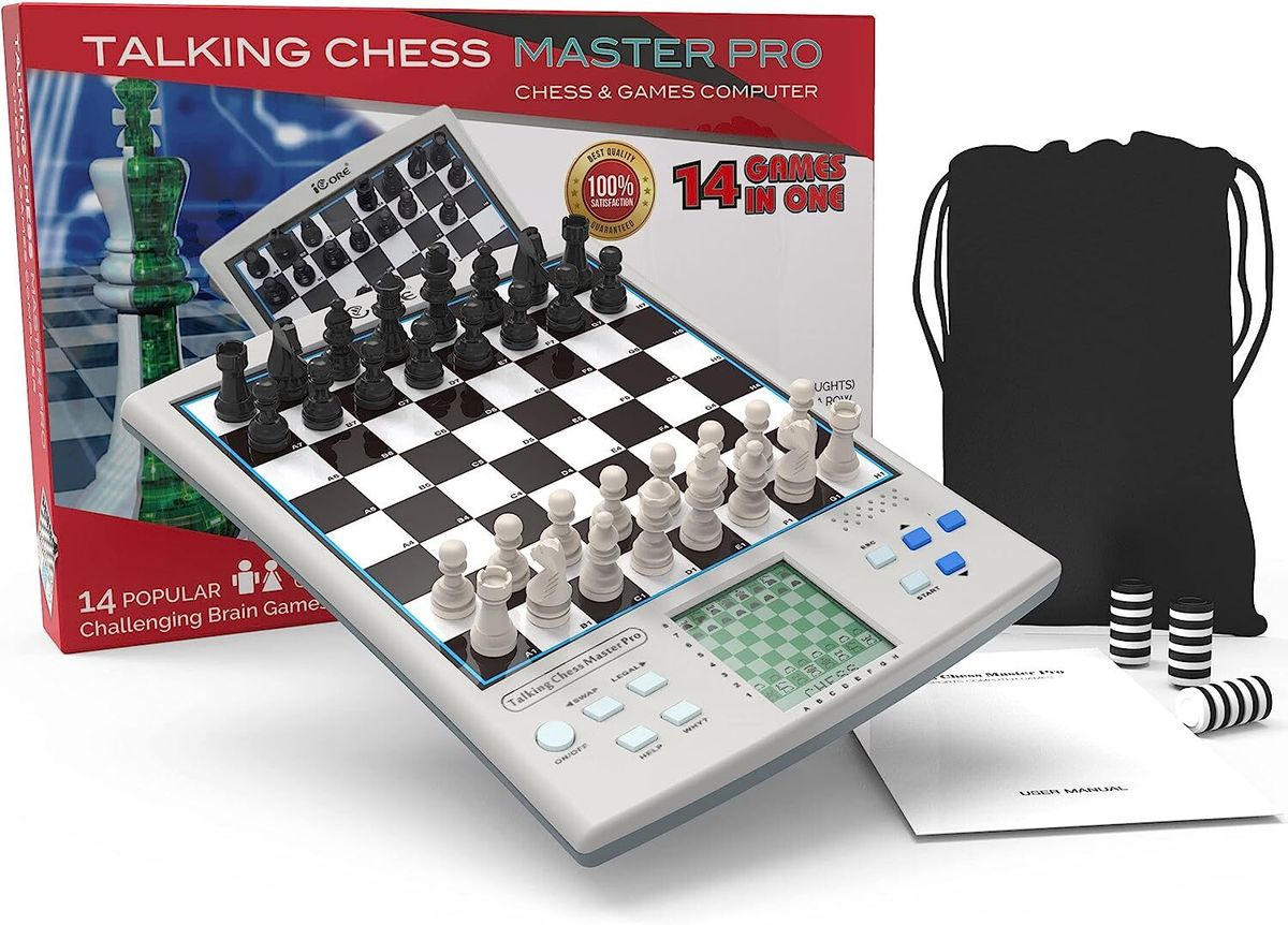 國際象棋套裝旅行磁性國際象棋和西洋跳棋套裝棋盤遊戲,電子無壓力磁性國際象棋套裝適合兒童或成人的國際象棋套裝棋盤遊戲親子遊戲