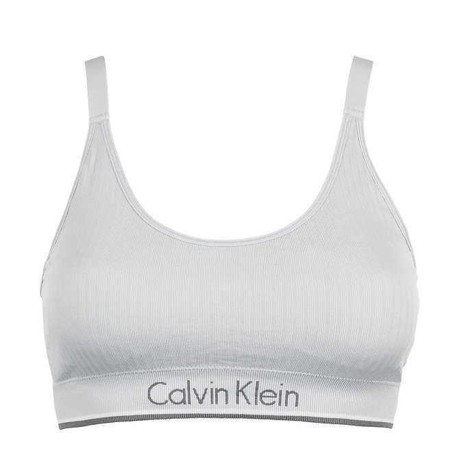 Calvin Klein, CalvinKlein Lined Bralette M/M 2-Pack Grey+Black [Parallel  import]