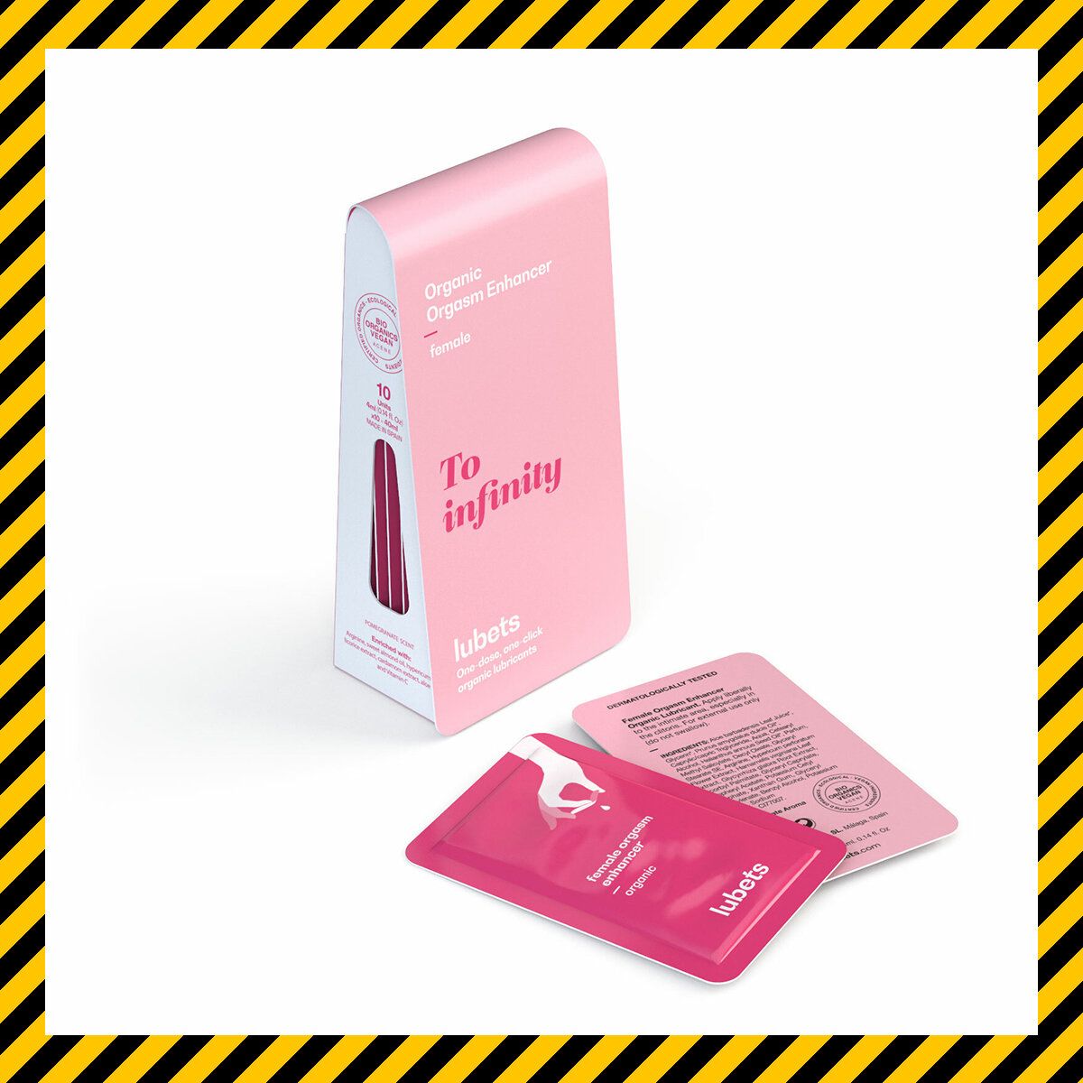 lubets Female Orgasm Enhancer 4ml 10 Pack HKTVmall The Largest