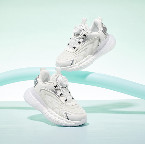 紐扣單網運動鞋(GU7930白色)(尺碼27-38碼)(下單後聯絡客服確認發貨尺碼)