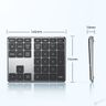 IC-KP10 Bluetooth 34-Keys Numeric Keypad Black for Data Entry
