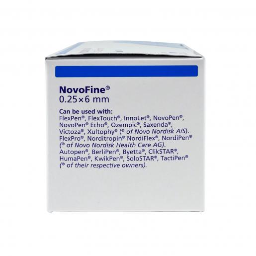 Novofine 31G 0.25X6 Mm 100 Needles