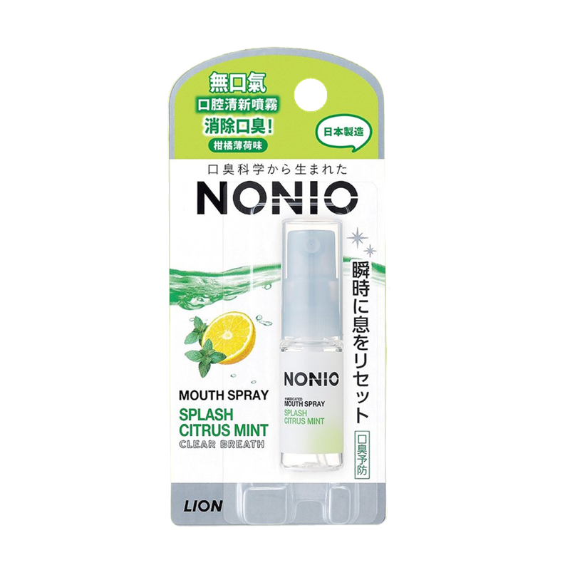 Lion NONIO - Mouth Mist (Splash Citrus Mint)（4895149206903）