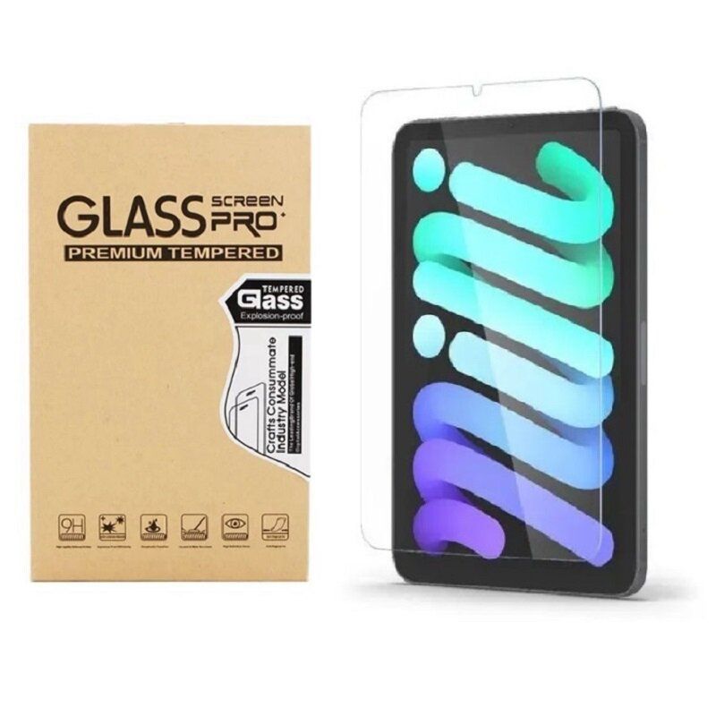 iPad tablet tempered glass screen protector two pieces suitable for iPad mini6 8.3" (2021/2022/2024)