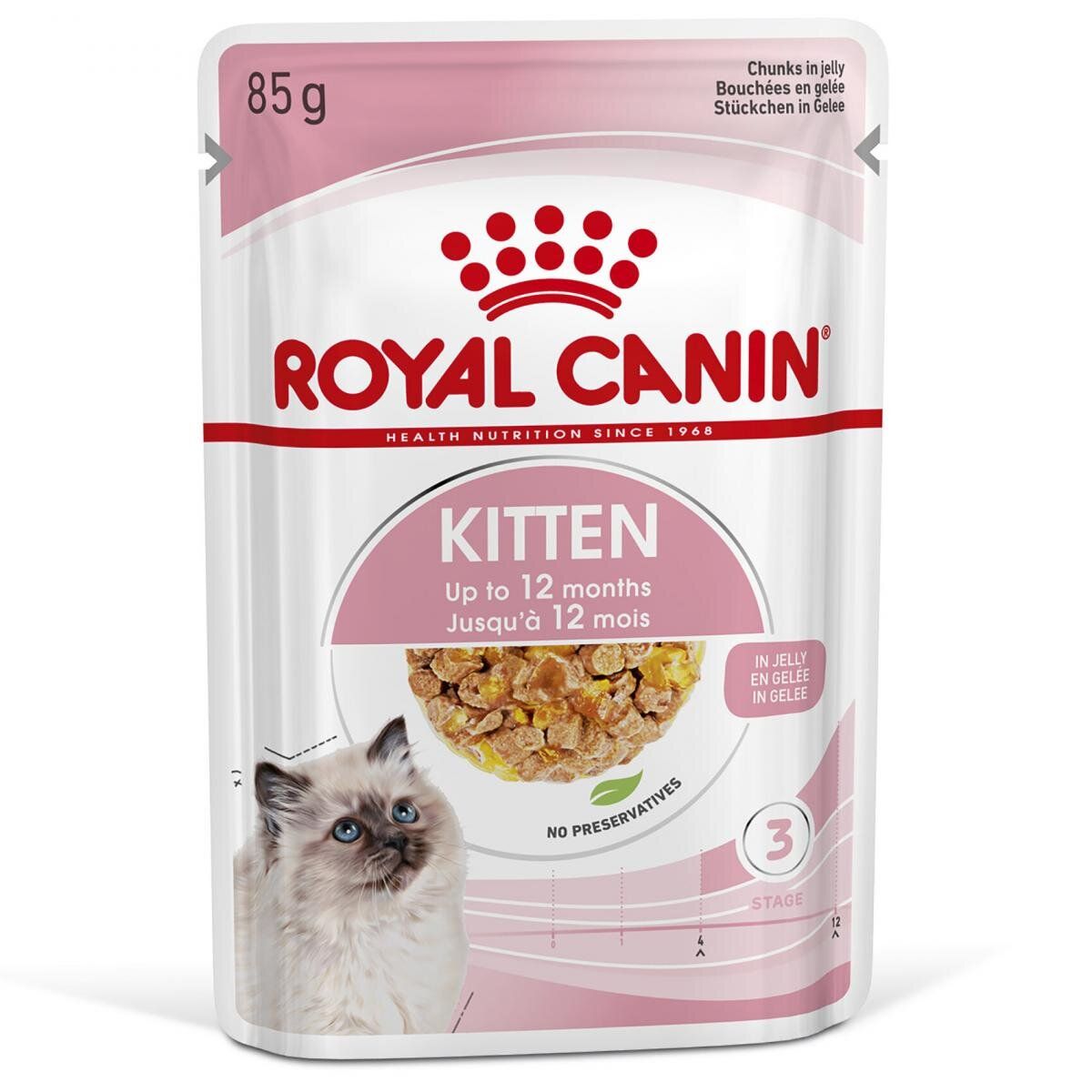 幼貓營養主食濕糧 (啫喱) 85克 ROYAL CANIN貓濕糧 
