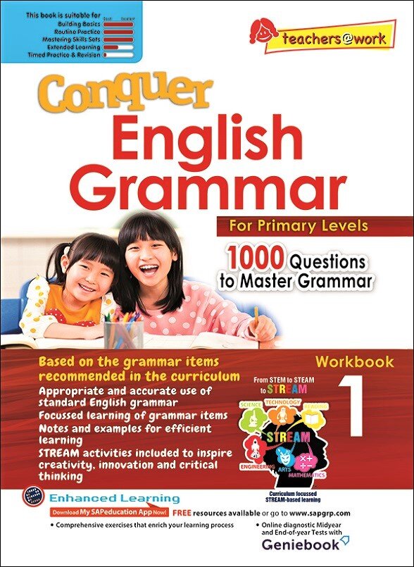 SAP | 【正版正貨】Conquer English Grammar For Primary Levels 