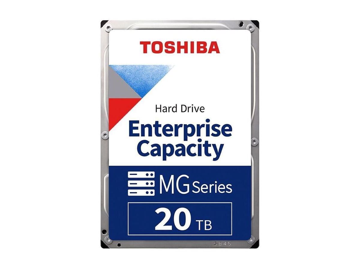 東芝| Toshiba 企業級容量型硬碟5 years warranty 20TB MG10ACA20TE