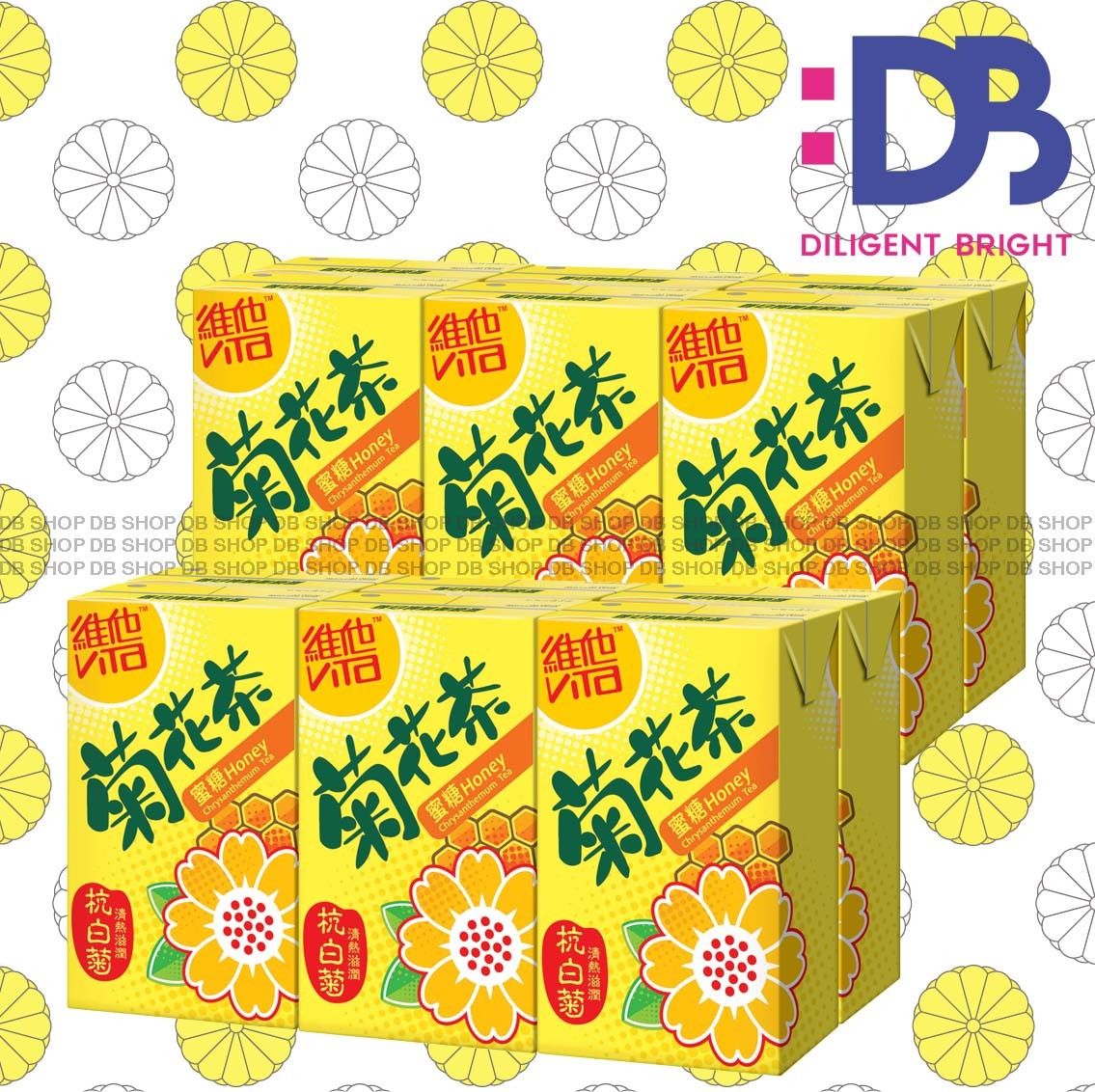 紙包裝-Honey Chrys. Tea (250ml X 6 X 2)