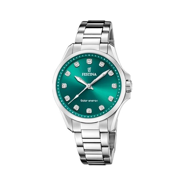 Festina 女裝太陽能鋼手錶  F20654_3