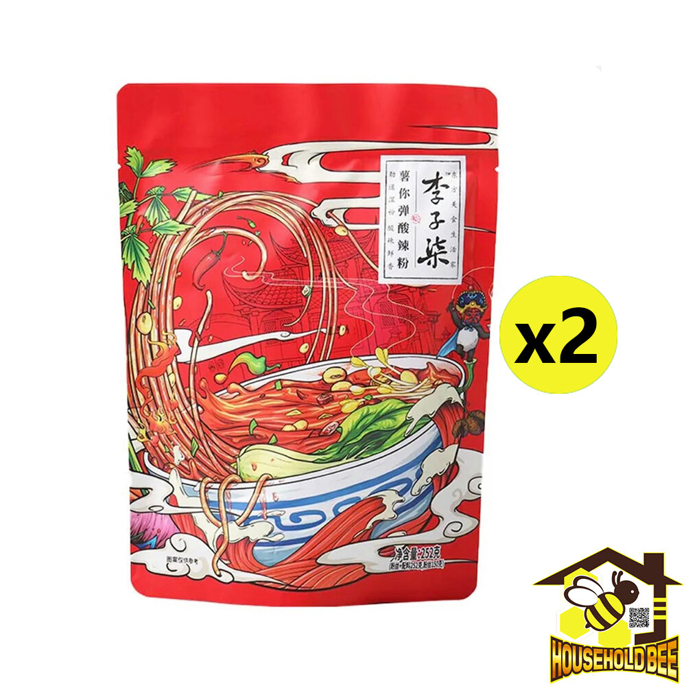 [2 Pcs] Spicy and Sour Vermicelli (252g x 2pcs)