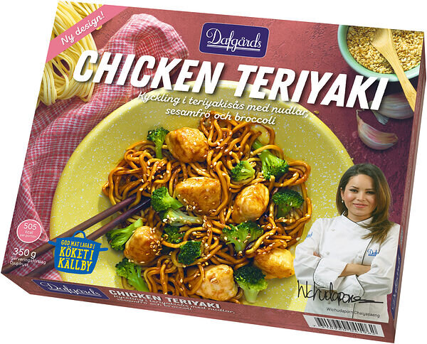 Chicken Teriyaki With Noodles 350g (Frozen-18°C) (Best before: 1 Jun 2024)
