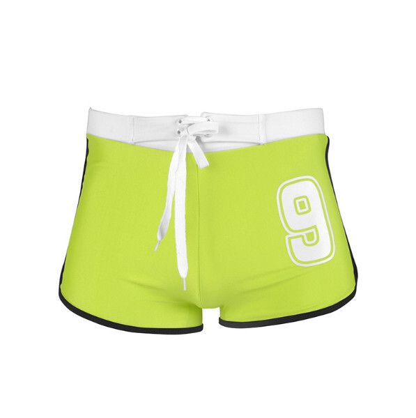 平角泳褲【L-XXL】【6601綠色】(下單後聯絡客服確認發貨尺碼) #H246026111