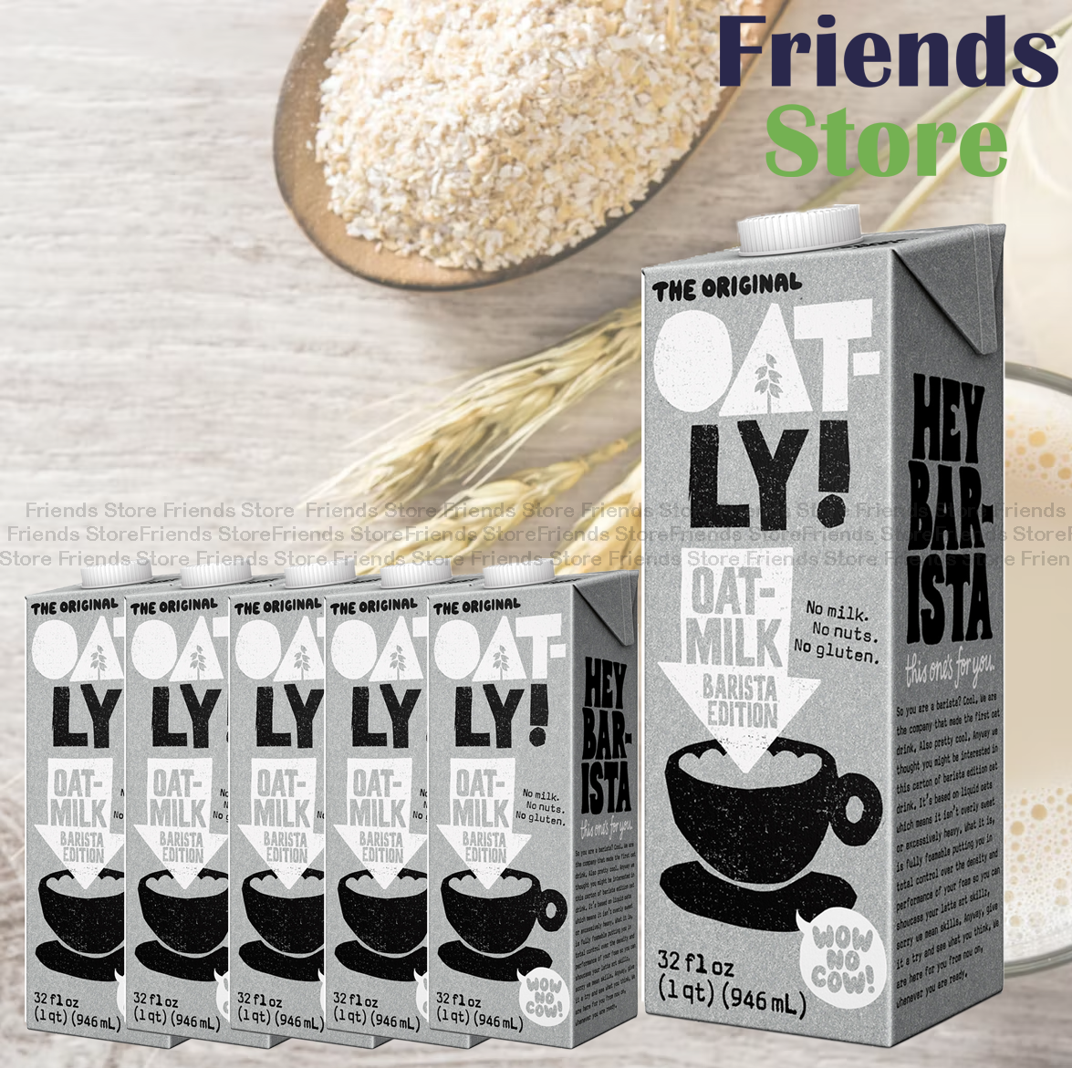 Fruit For the Office  Oatly Drink Barista Edition 1L - Plant