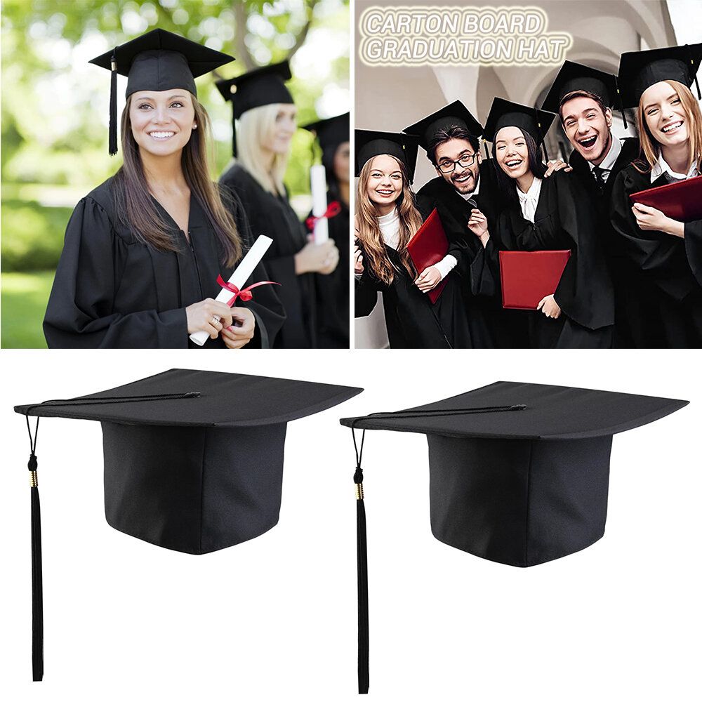 學士服帽子 學士帽 防雨成人畢業典禮帽