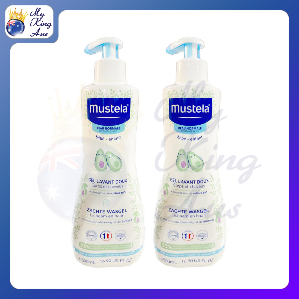Gentle Cleansing Gel for Hair & Body With Avocado 500ml X2[Parallel Import] (EXP: 2027-03-17)