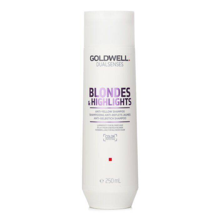 Dual Senses Blondes & Highlights Anti-Yellow Shampoo (Luminosity For Blonde Hair) 250ml/8.4oz - [Parallel Import Product]