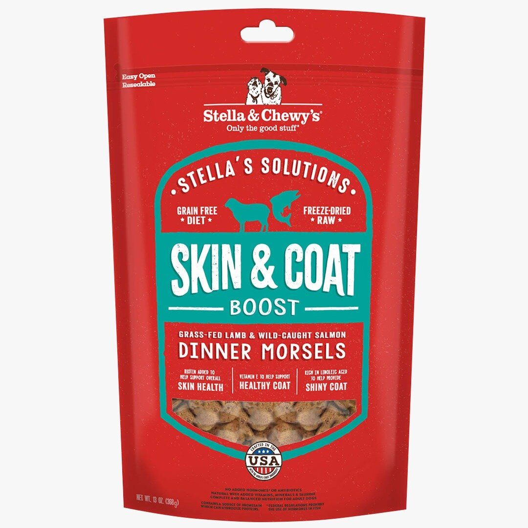 [Stella功能配方]皮毛健康 草飼羊及三文魚(13oz) 狗糧 00865  
