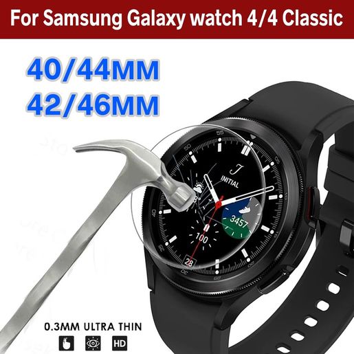 屯京| 46mm 三星Galaxy Watch 4 Classic 鋼化玻璃手錶膜防護膜保護貼防