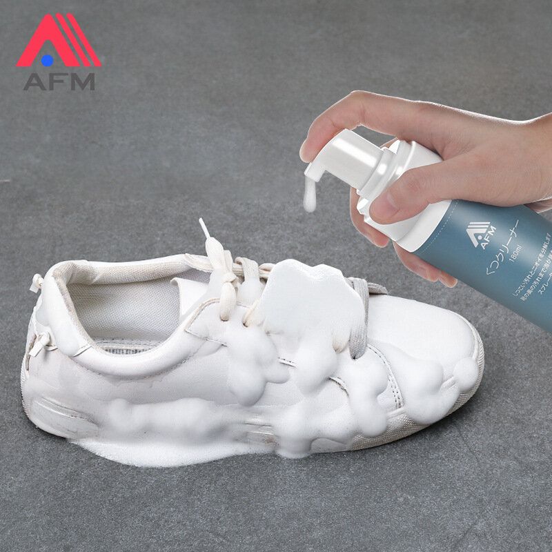 Little Dragonfly | Japan AFM white shoe cleaning foam wet and dry ...