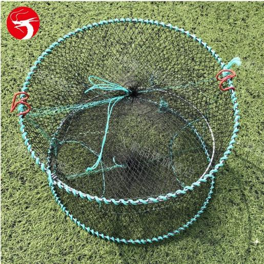 A1, (Free 10m rope) 50cm x 25cm Galvanized Crab/Fish Trap - Fishing Gear
